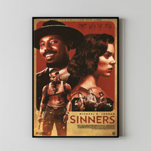 Sinners 2025 Poster Art Print Movie Posters TV Posters Gift for Movie lovers 5