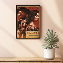 Sinners 2025 Poster Art Print Movie Posters TV Posters Gift for Movie lovers 5
