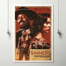 Sinners 2025 Poster Art Print Movie Posters TV Posters Gift for Movie lovers 5