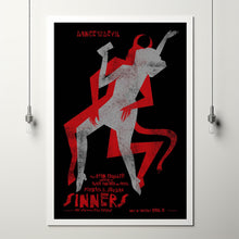 Sinners 2025 Poster Art Print Movie Posters TV Posters Gift for Movie lovers 6