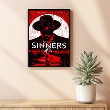 Sinners 2025 Poster Art Print Movie Posters TV Posters Gift for Movie lovers 7