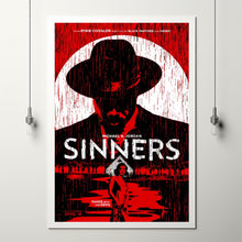 Sinners 2025 Poster Art Print Movie Posters TV Posters Gift for Movie lovers 7