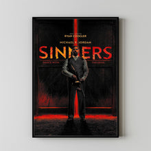 Sinners 2025 Poster Art Print Movie Posters TV Posters Gift for Movie lovers 8