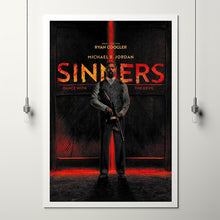 Sinners 2025 Poster Art Print Movie Posters TV Posters Gift for Movie lovers 8