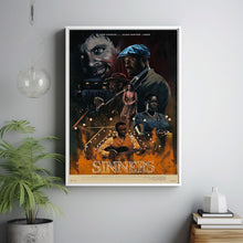 Sinners 2025 Poster Art Print Movie Posters TV Posters Gift for Movie lovers 9