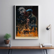 Sinners 2025 Poster Art Print Movie Posters TV Posters Gift for Movie lovers 9