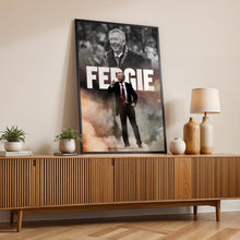 Sir Alex Ferguson Football Poster Manchester United Football Art Print 4397972571