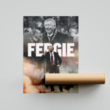 Sir Alex Ferguson Football Poster Manchester United Football Art Print 4397972571