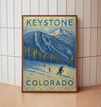 Ski Keystone Print