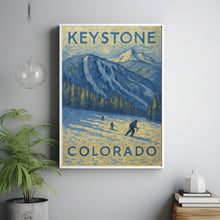 Ski Keystone Print