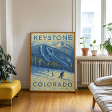 Ski Keystone Print