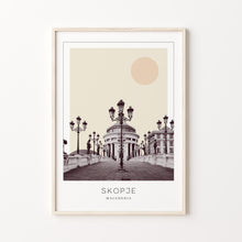 Skopje Poster Print, Skopje Travel Poster, Skopje Minimalistic Wall Art, Skopje, Macedonia 1868246770