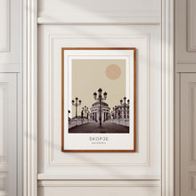 Skopje Poster Print, Skopje Travel Poster, Skopje Minimalistic Wall Art, Skopje, Macedonia 1868246770
