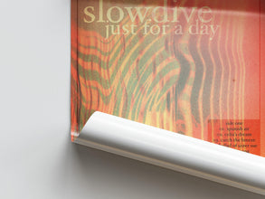 Slowdive Just For A Day Poster  90s Shoegaze Music Wall Art 1851058152