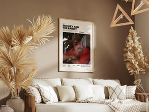 Smokey and the Bandit Poster  Burt Reynolds Poster Print  Special Design Poster  Alternative Movie Poster Collage, Room Decor Idea 1876734175