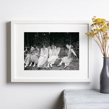 Smoking Angels Print, Black Sabbath Heaven and Hell, Black and White Wall Art, Vintage Print, Photography Prints, Museum Quality Photo Print 1606604626