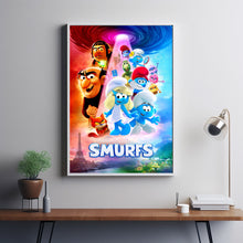 Smurfs 2025 Poster Art Print Movie Posters TV Posters Gift for Movie lovers 1