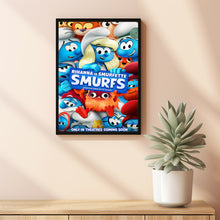Smurfs 2025 Poster Art Print Movie Posters TV Posters Gift for Movie lovers 2