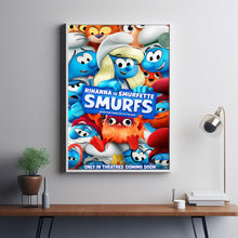 Smurfs 2025 Poster Art Print Movie Posters TV Posters Gift for Movie lovers 2