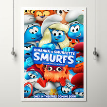 Smurfs 2025 Poster Art Print Movie Posters TV Posters Gift for Movie lovers 2