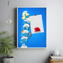 Smurfs 2025 Poster Art Print Movie Posters TV Posters Gift for Movie lovers 3