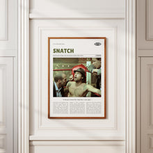 Snatch, Guy Ritchie, Retro Movie Poster, Custom Movie Poster 4421166437