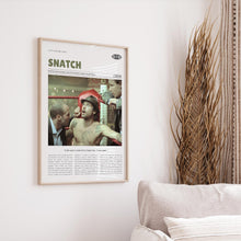 Snatch, Guy Ritchie, Retro Movie Poster, Custom Movie Poster 4421166437