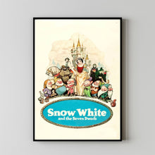 Snow White and the Seven Dwarfs 1938Poster Art Print Movie Posters Gift for Movie lovers
