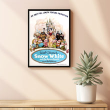 Snow White and the Seven Dwarfs 1938Poster Art Print Movie Posters Gift for Movie lovers 4