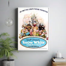 Snow White and the Seven Dwarfs 1938Poster Art Print Movie Posters Gift for Movie lovers 4