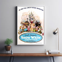 Snow White and the Seven Dwarfs 1938Poster Art Print Movie Posters Gift for Movie lovers 4
