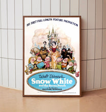 Snow White and the Seven Dwarfs 1938Poster Art Print Movie Posters Gift for Movie lovers 4