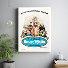 Snow White and the Seven Dwarfs 1938Poster Art Print Movie Posters Gift for Movie lovers 5