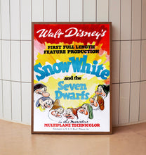 Snow White and the Seven Dwarfs 1938Poster Art Print Movie Posters Gift for Movie lovers 6
