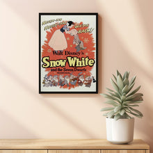 Snow White and the Seven Dwarfs 1938Poster Art Print Movie Posters Gift for Movie lovers 7