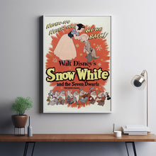 Snow White and the Seven Dwarfs 1938Poster Art Print Movie Posters Gift for Movie lovers 7