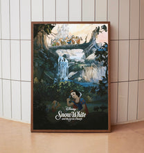 Snow White and the Seven Dwarfs 1938Poster Art Print Movie Posters Gift for Movie lovers 8