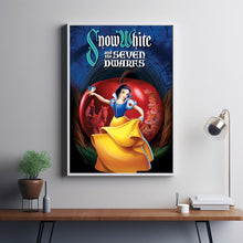 Snow White and the Seven Dwarfs 1938Poster Art Print Movie Posters Gift for Movie lovers 9