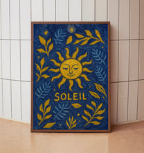 Soleil Colourful Summer Print, Retro Sun Poster, Abstract Modern Sun Decor, Trendy Pink And Yellow Sun Art, Boho Contemporary Aesthetic Art (2)