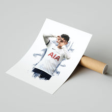 Son Heung-min - 202324 - Home Kit - Football Poster - Football Print 1065114761