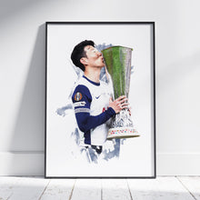 Son Heung-min - 202425 - Europa League - Football Poster - Football Print 4309654583 8031