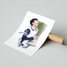Son Heung-min - 202425 - Europa League - Football Poster - Football Print 4309654583 8031