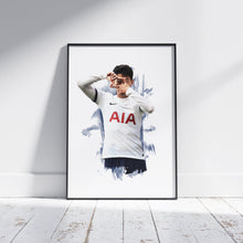 Son Heung-min Football Poster 202324 Home Kit Art ( Download) 1641201724