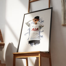 Son Heung-min Football Poster 202324 Home Kit Art ( Download) 1641201724