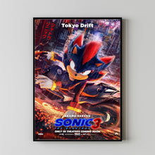 Sonic the Hedgehog 3 2024 Poster Art Print Movie Posters TV Posters Gift for Movie lovers 2