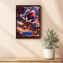 Sonic the Hedgehog 3 2024 Poster Art Print Movie Posters TV Posters Gift for Movie lovers 2