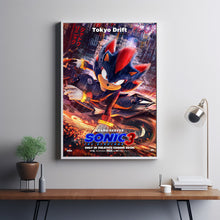 Sonic the Hedgehog 3 2024 Poster Art Print Movie Posters TV Posters Gift for Movie lovers 2
