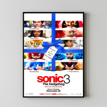 Sonic the Hedgehog 3 2024 Poster Art Print Movie Posters TV Posters Gift for Movie lovers 3