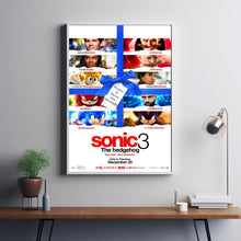 Sonic the Hedgehog 3 2024 Poster Art Print Movie Posters TV Posters Gift for Movie lovers 4
