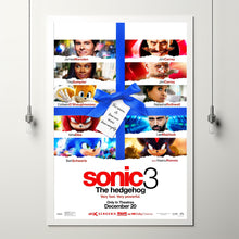 Sonic the Hedgehog 3 2024 Poster Art Print Movie Posters TV Posters Gift for Movie lovers 4